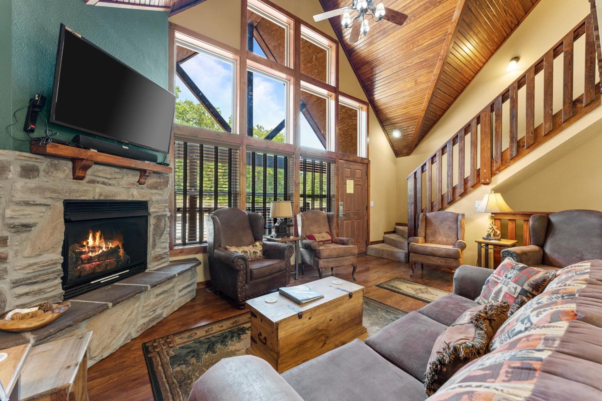 Makin Memories Lodge Cabin แบรนสันเวสต์ ภายนอก รูปภาพ